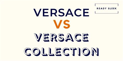 versus versace and versace difference